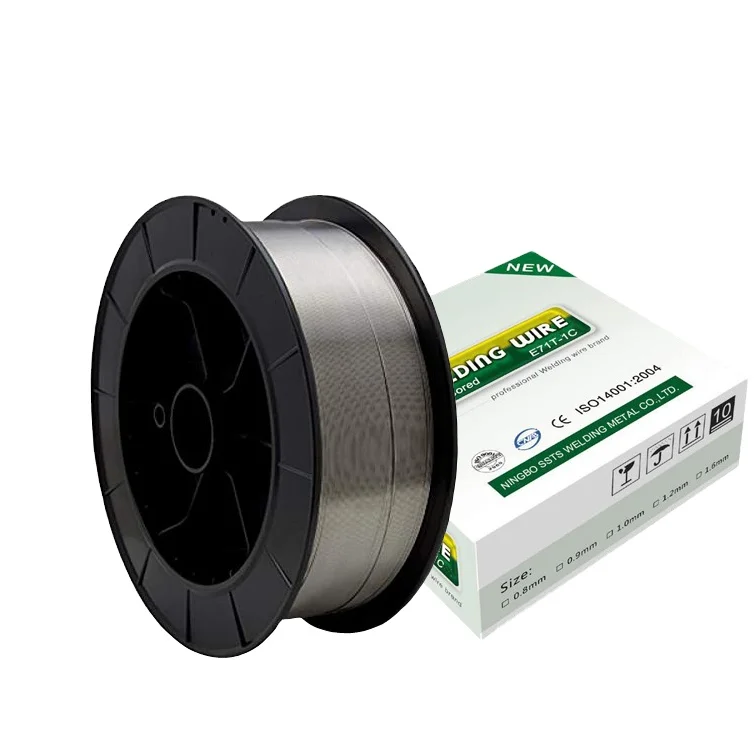 2024 Custom 1.0mm for pressure vessel for Steel furniture Has good wind resistance gasless welding wire