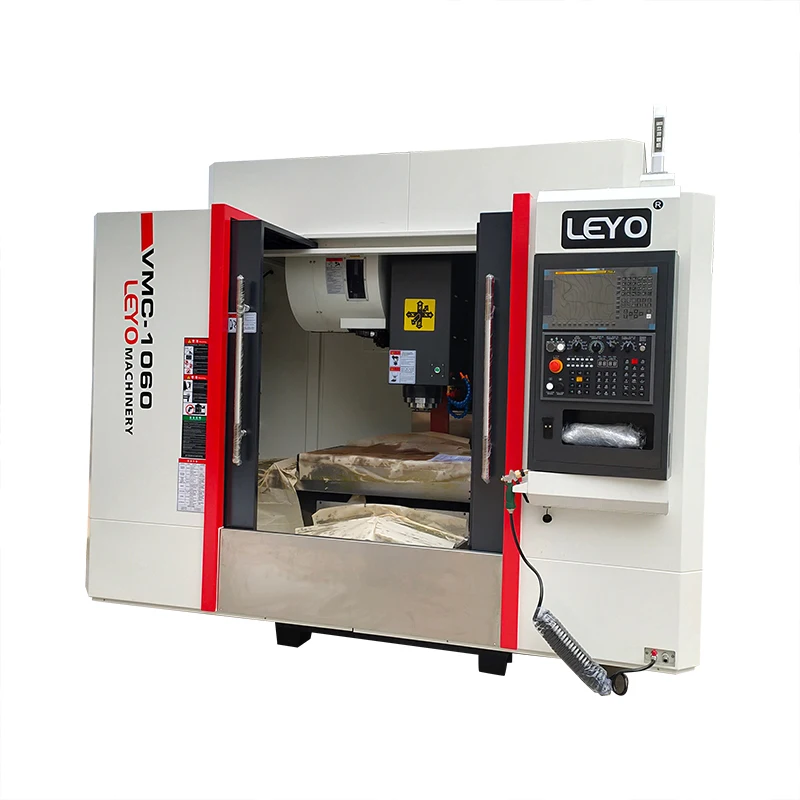 LEYO  5 axis cnc vmc 1060 cnc vertical machining center milling machine centre cnc machine center milling