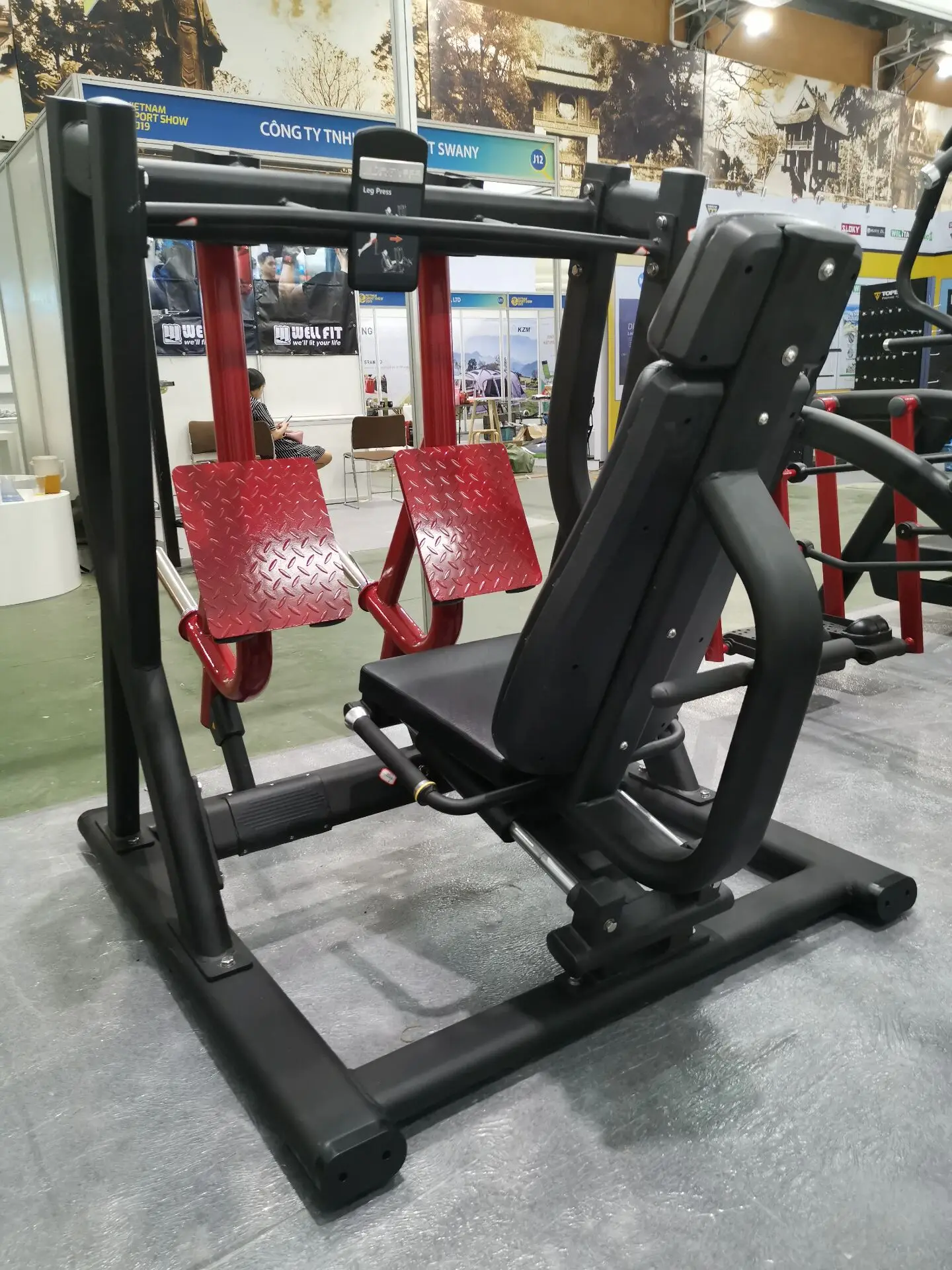 Профессиональное оборудование для тренажерного зала, горизонтальный тренажер для тренажерного зала