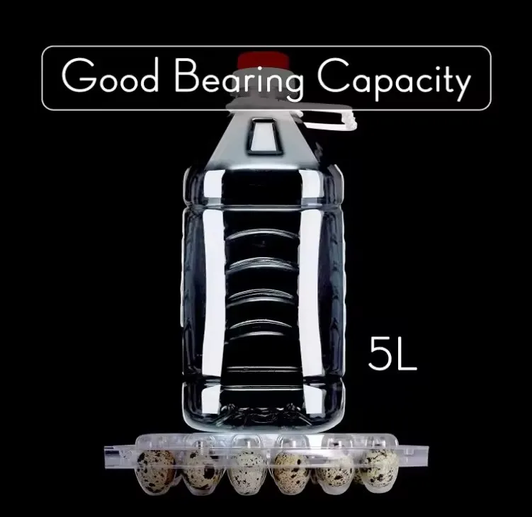 30 Cells Plastic Quail Tray Egg Packaging Packing For Eggs Quails 30 Holes Plastic Quail Egg Cartons For Sale