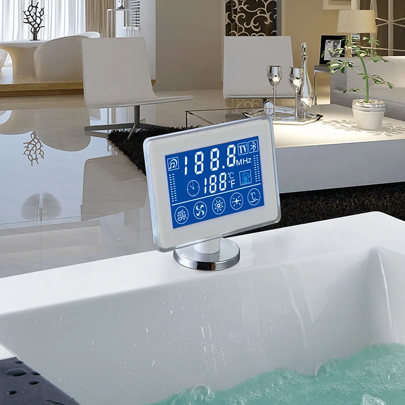Bathtub Controller BP-12 massage bathtub touch screen control panel, LCD display,light, bathtub led tv