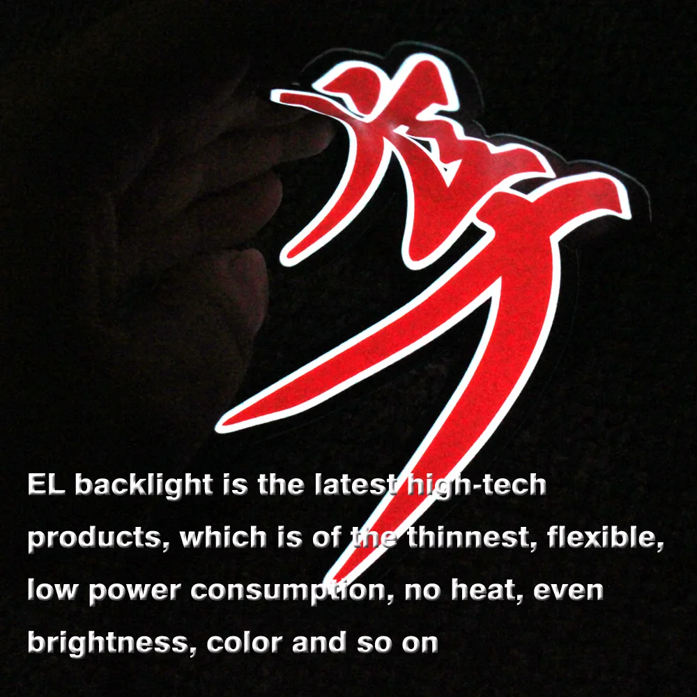 12V 3M Waterproof Motorbike Motorcycle Sticker EL Cold Light Glow Sticker for SUZUKI HAYABUSA GSXR1300 1999-2008-2019 GSX-R 1300