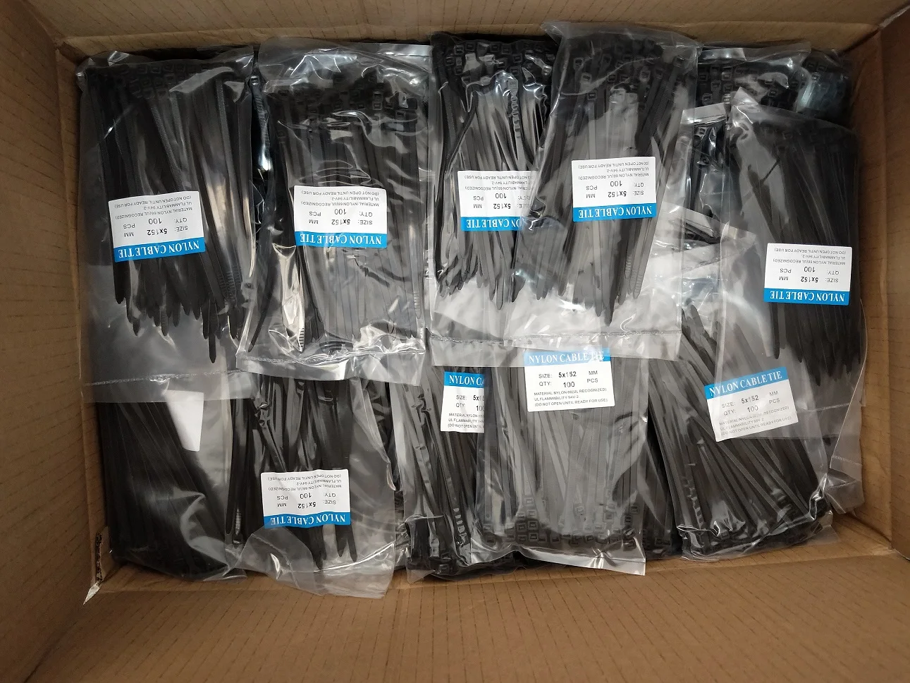 CE ROSH REACH certificated zip ties nylon 66 cable ties