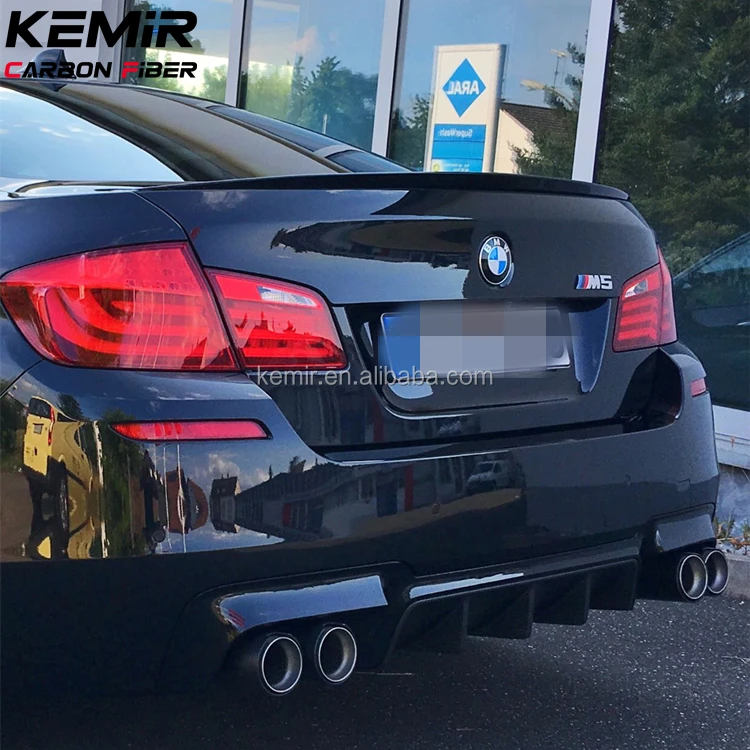 Наконечники для выхлопной трубы из настоящего углеродного волокна M Performance BMW M5 F10 M6 F12 F13