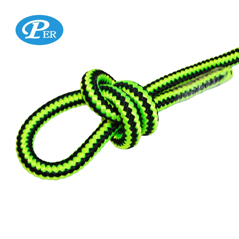 High quality yacht braided 16 8 strands nylon polyester mooring marine rope