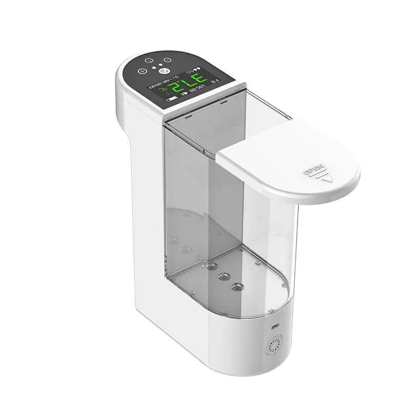 Ozone Water Washing Hand Dispenser Thermometer Remove Virus Spray Liquid Sterilizer Ozone Hand Sanitizer Thermometer Dispenser