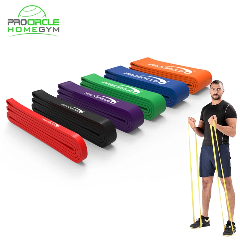 Latex Exercise Fitness Resistance Bands Set for Home Use