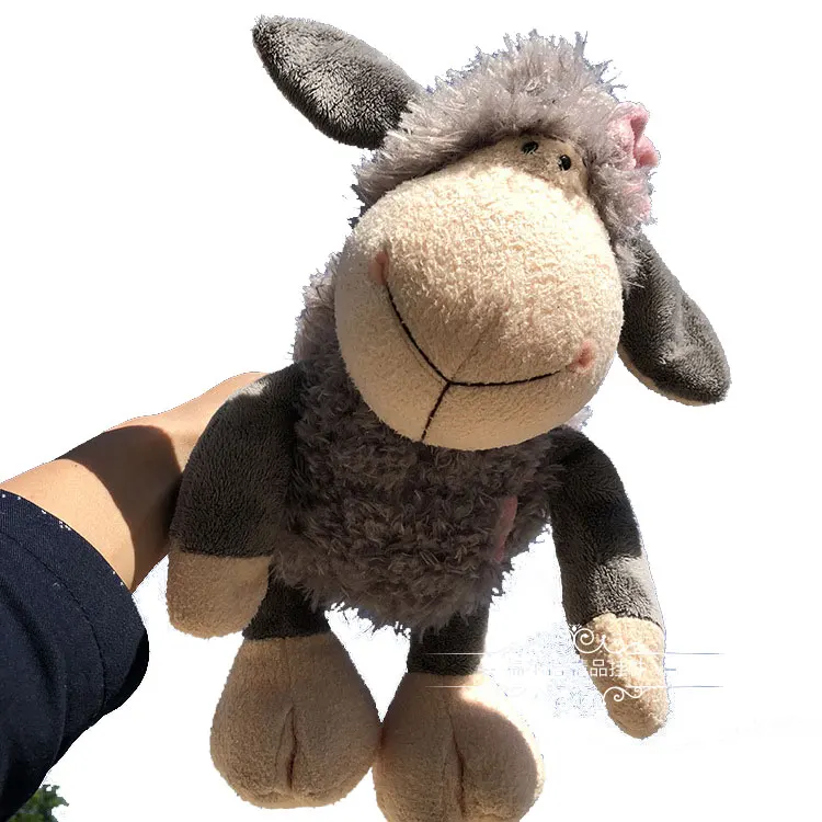 Soft Material  Plush Lamb Toys Wolf Skin Sheep Plush Toy Sleepy Sheep Doll Soft Toy