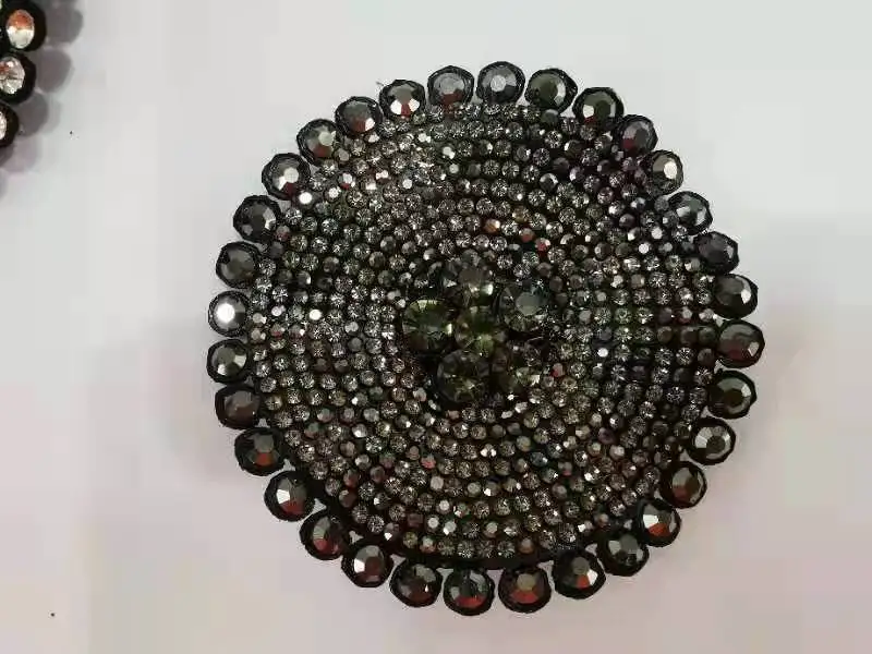 New Design Women sandals strap upper uppers for sandals with stones  Lady Slip on  Leisure Shoes Upper Summer