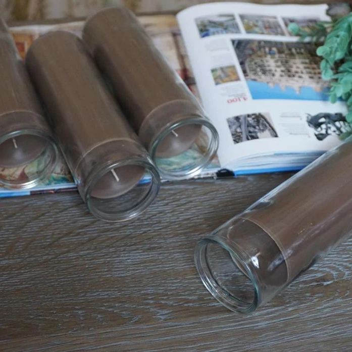 Brown Color 7 days Vigil  Prayer Candle Novena Vigil Candles Devotional Candles