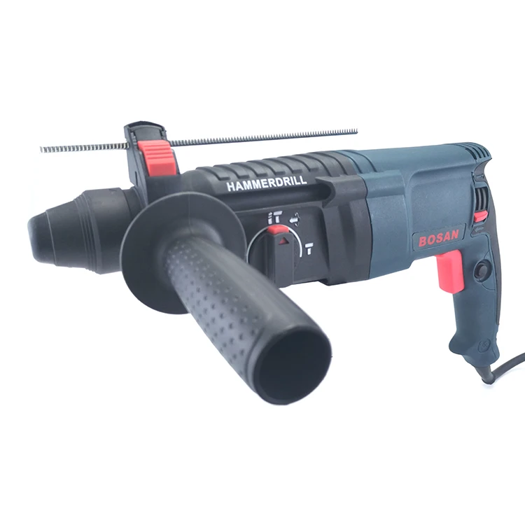 BOSAN 800W 3 Function Sds Max Electric Rotary Hammer Drill Demolition Hammer MPT 26MM