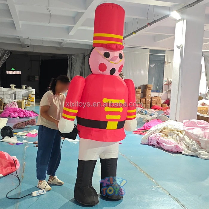 2024 Popular Outdoor Street Parade Custom Inflatable Walking Soldiers Costume,Inflatable Guard Suits For Festival Events