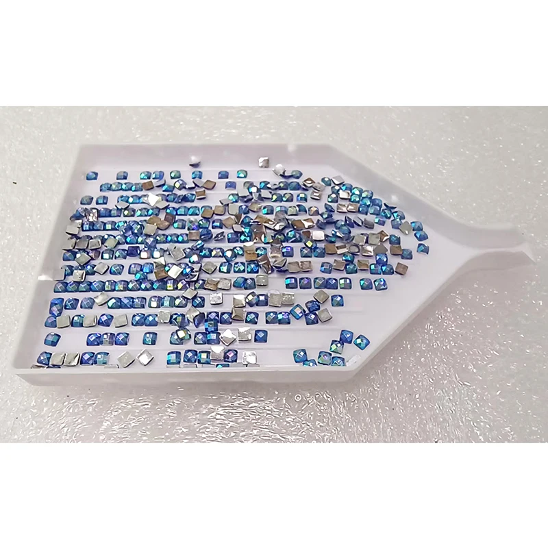 New DMC 958# square crystal AB beads resin crystal diamond drills AB diamond puzzle accessories