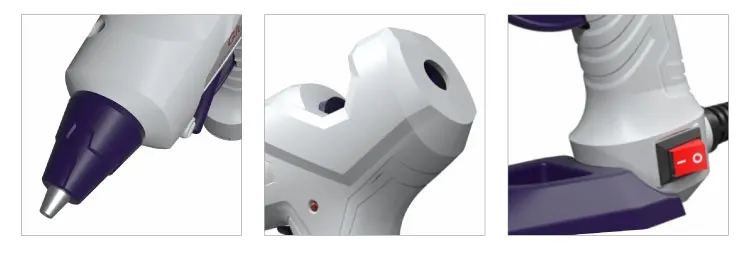 Industrial  CB CE certification Factory 100w Silicon Gun for Glue DIY hot melt glue gun For Women