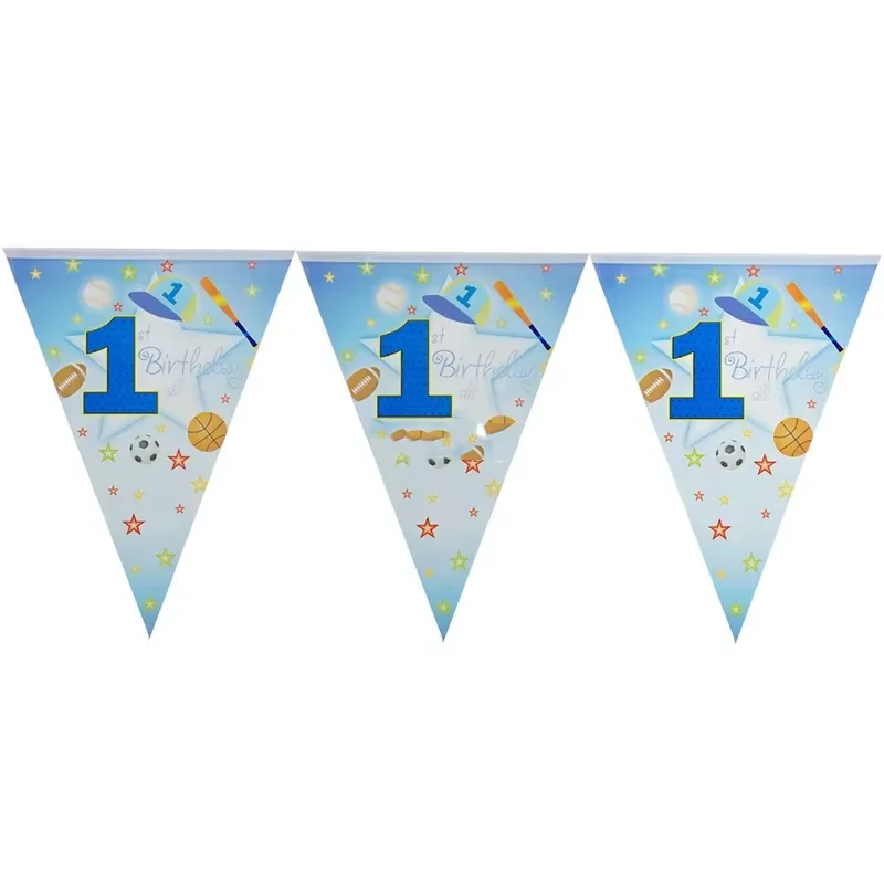 Customized Shape and design Pennants String Flag Triangle Bunting Banner For advertising