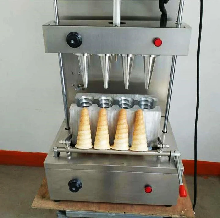 Best Price Commerical High Quality Ice Cream Waffle Pizza Cone Maker Making Machine