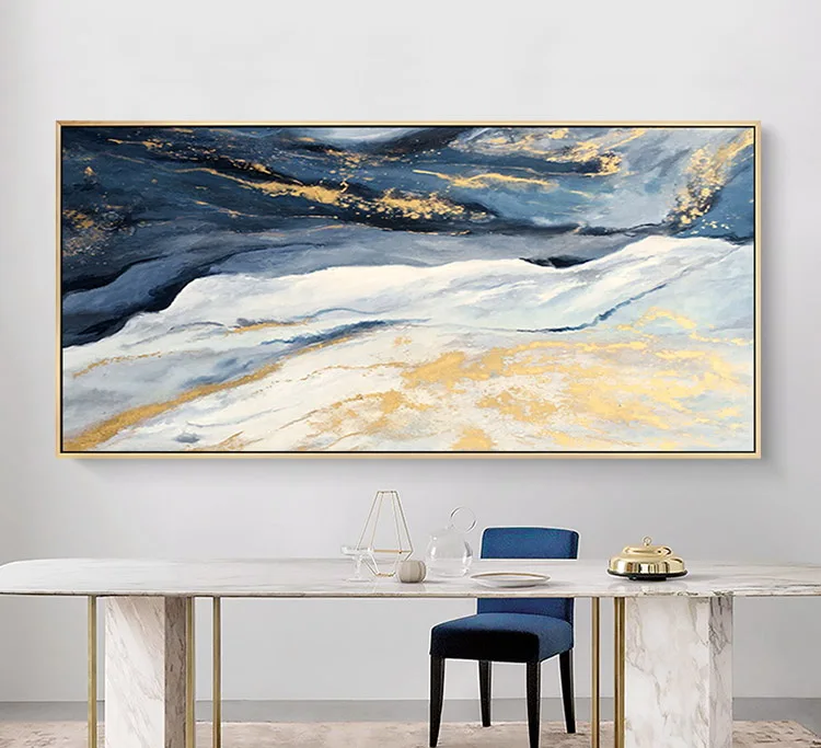 
Latest Modern Abstract Canvas Paintings Wall Art Handmade Oil Painting Canvas Artworks on Canvas wholesale 