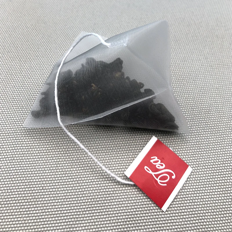 Food Grade Nylon Small Individual Tea Bag Nylon Mesh Heat Seal Tea Bag