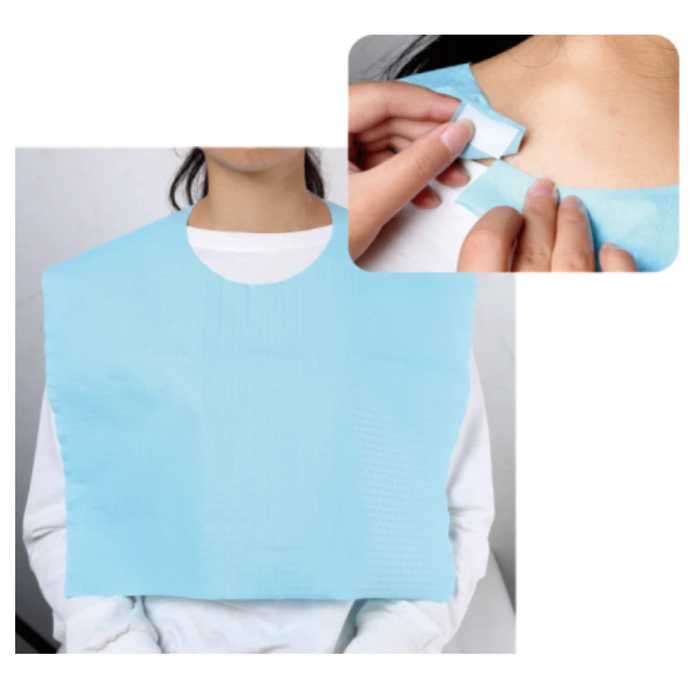 Disposable dental self-adhesive bib waterproof