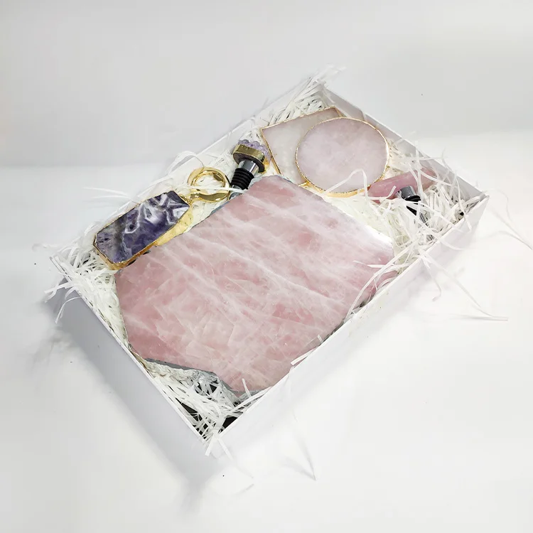 Wholesale natural gemstone agate slice large size Cheese Platter/Tray/gemstone Boards