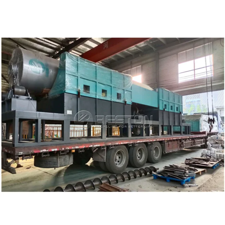 Beston Group Coffee Husk Nut Shells Charcoal Making Machine