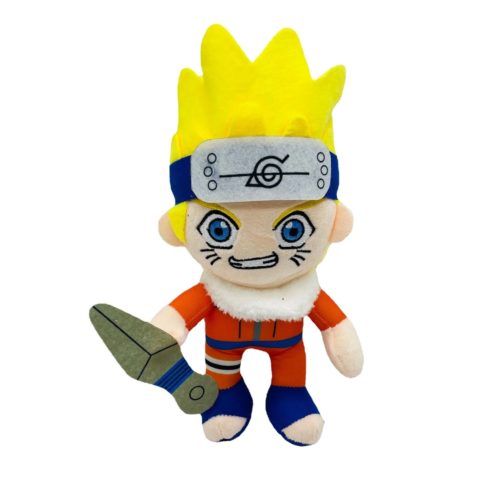 HWA 100232 New 25CM Narut oss Plush Toy Uzumaki  Plush Toy Hatake Kakashi Uchiha Sasuke Garra Plush Toys
