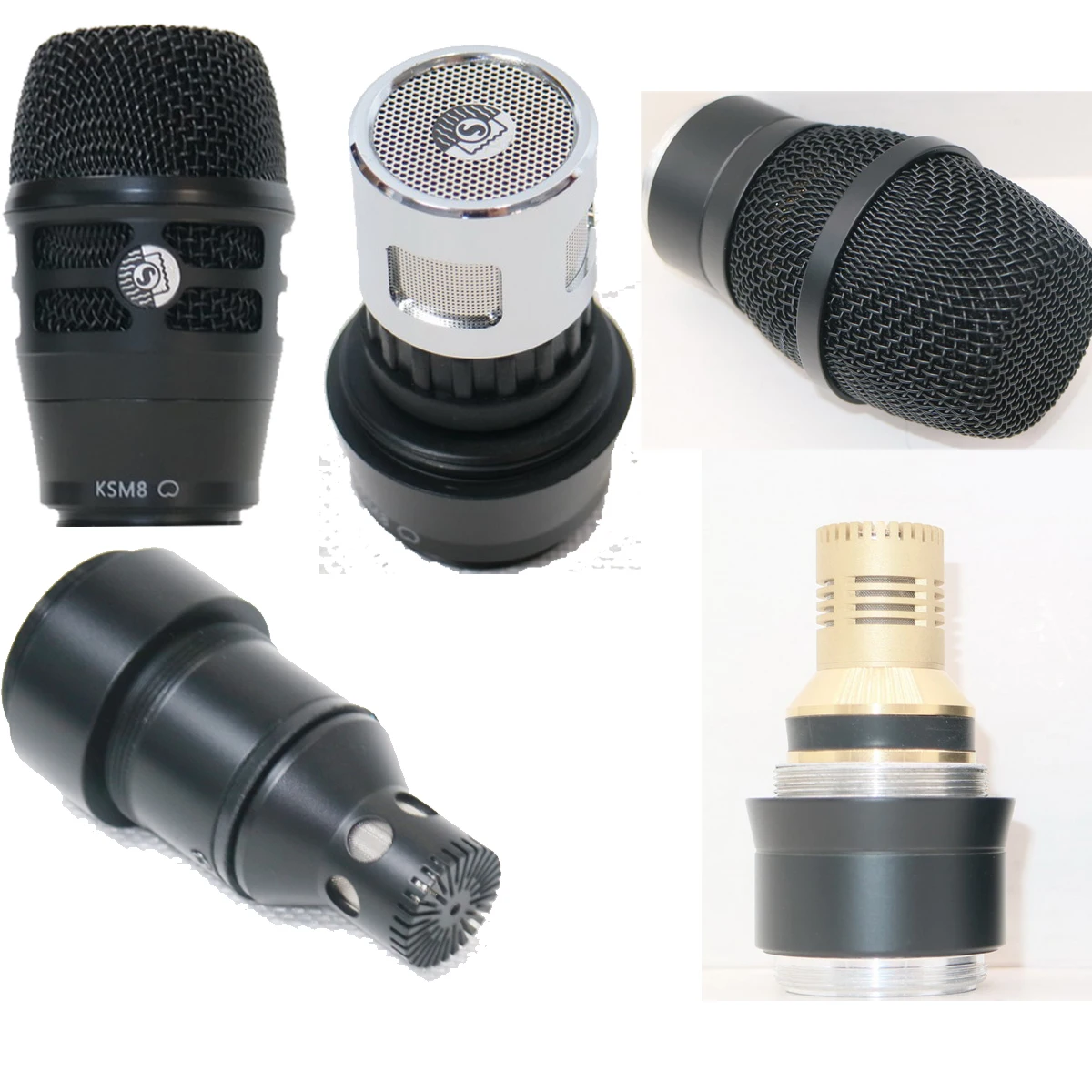 Replaceable KSM8 Dynamic KSM9 Condenser Capsule Core For AD2 ADX2 Handheld Microphones AD4D ULXD QLXD PGX58 PGX24 SLX24 SM
