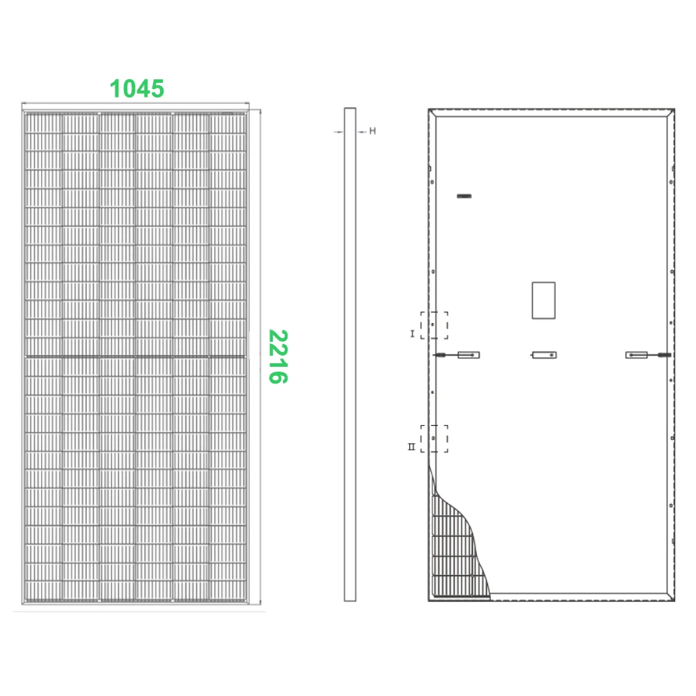 hanwha solar panels G10 double glass 470w 475w 480w 485w hanwha q cells solar panel