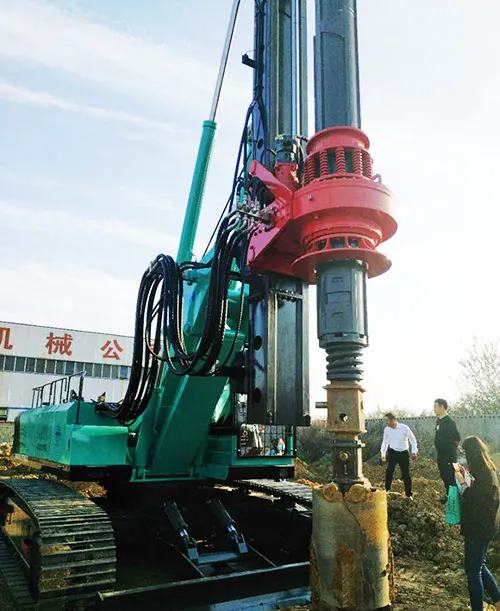 Factory price HF320 Crawler Type Rotary Piling Rig Machine Pile Driver