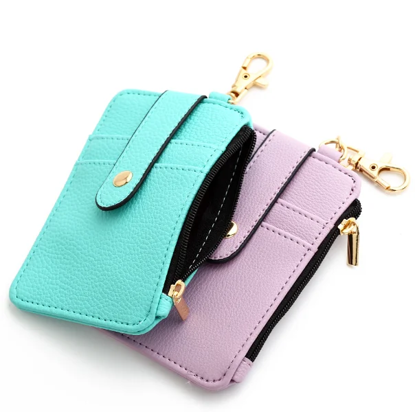 Slim Minimalist Front Pocket Wallet RFID Blocking Credit Card Holder Card Cases with ID Window for Men Women