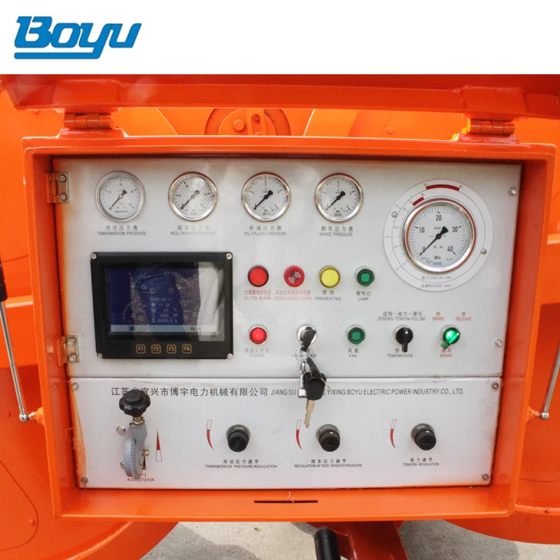 TY1X40DQ Hydraulic Overhead Conductor Stringing Tensioner