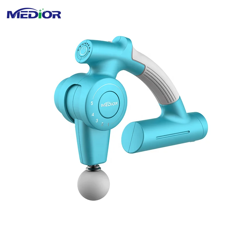 Factory wholesale price 90 degree of rotation Rechargeable Body Muscle Massaer portable Deep Tissue Fascia Massage Gun