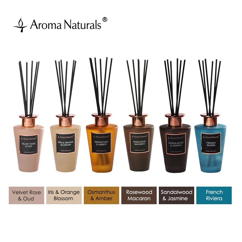 Aroma Naturals Home Fragrance Reed Diffuser Colour Reed Diffuser Bottle Mas Reed Diffuser Fragrance For Home