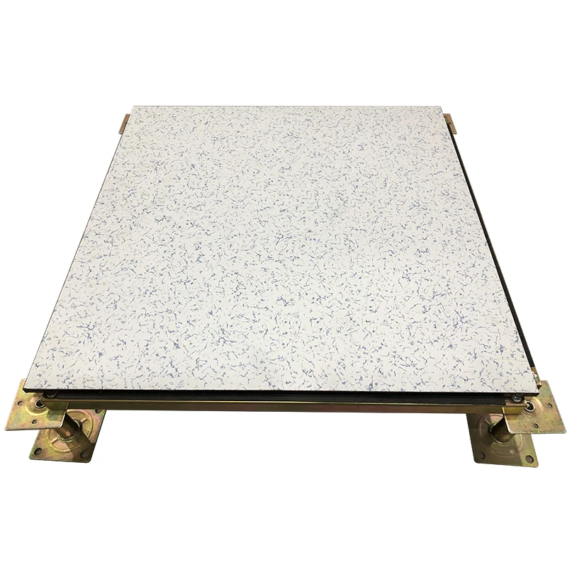 Waterproof Anti-static Server Room Steel Raised Floor Cover Pvc Anti-static Flooring Tiles