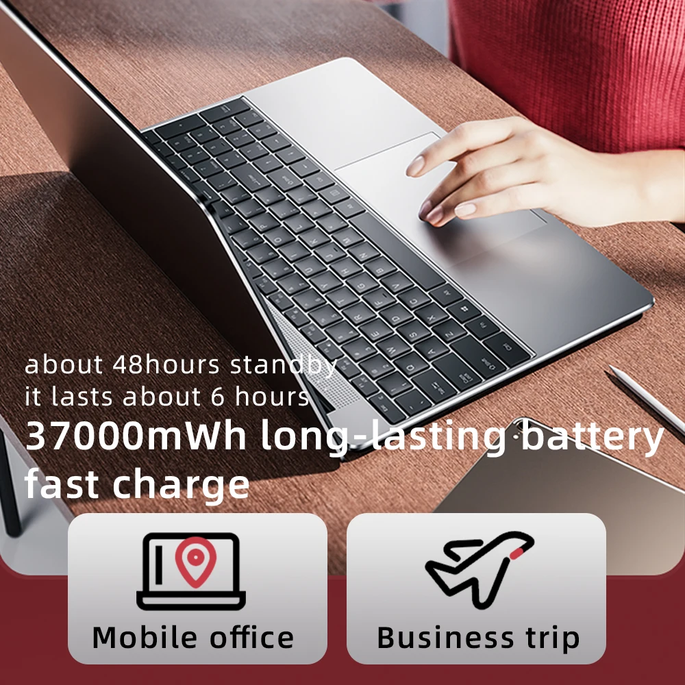 Cheap China Price Laptop 8GB 12GB 16GB RAM 128GB 512GB SSD 15 inch FHD Intel 11th Generation Light Office Home Notebook Computer