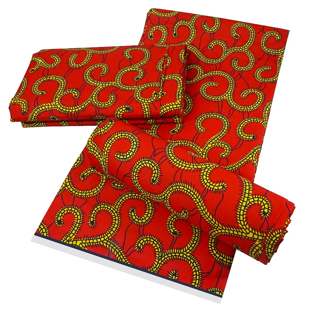 2020 African Wax print fabric Veritable Ghana block wax African Ankara fabric wax polyester material PV18