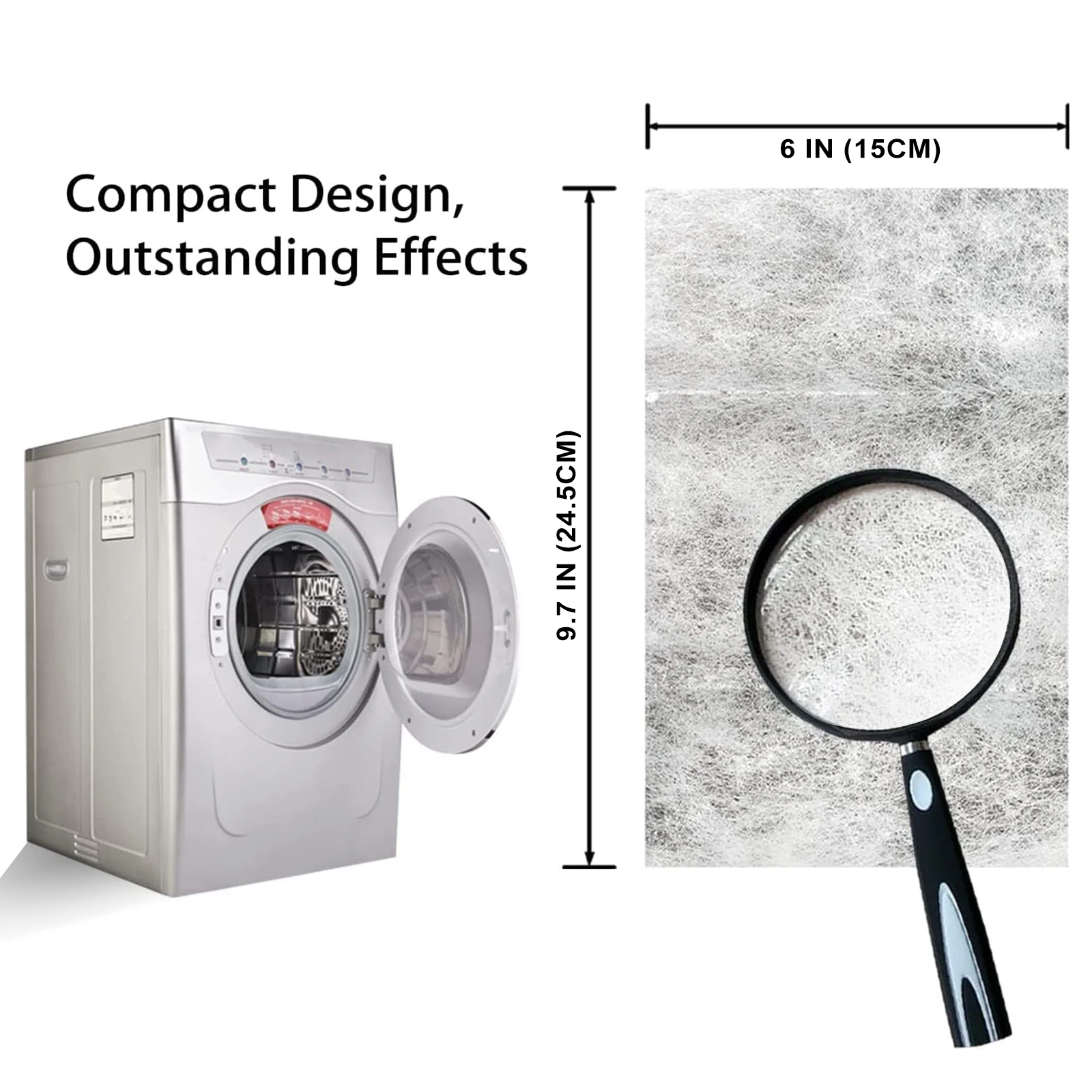 Eco-friendly Laundry Softener Dryer Sheets Fresh Scent Customized Tumble Fabric Softener Dryer Sheet