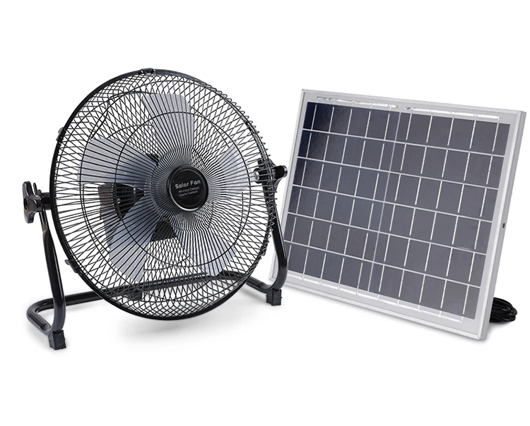 Table Fan Reachable Battery Operated Standing Fan Dc Fan With Solar For Home