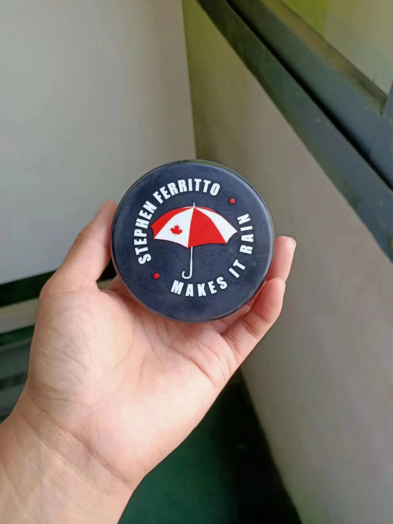 promotional cheap rubber ice hockey puck for promotion