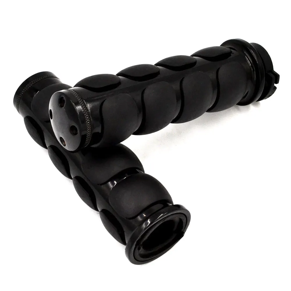 Motorcycle Hand Grips for Harley Davidson Choppers with Dual Cable Throttle Controls