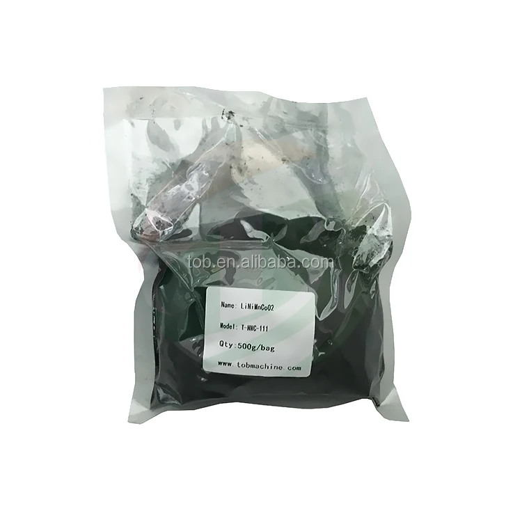 Lithium Ion Battery Cathode Raw Materials LiNiMnCoO2 NCM Black Powder