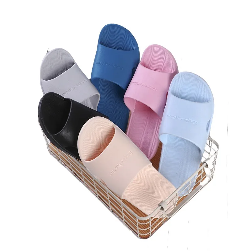 cheap summer hot anti-slip EVA bathroom slippers comfortable slides slipper new design sandals flat EVA slippers