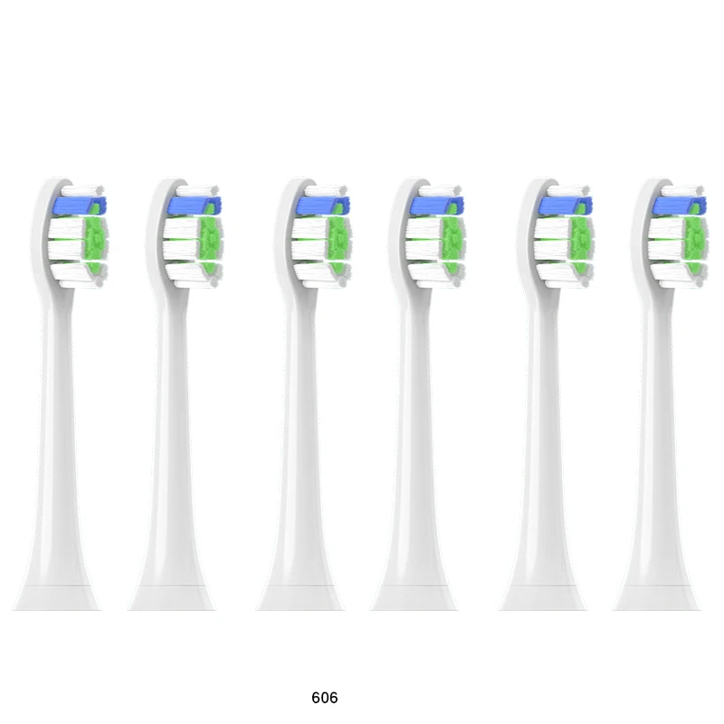 Diamondcleaning W2 Sonic Toothbrush Heads Replacement Electric Tooth Brush Heads For Philp Hx6064
