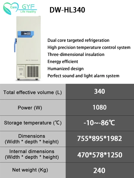 Refrigerator manufacturer displays mini low temperature vaccine vaccine refrigerator