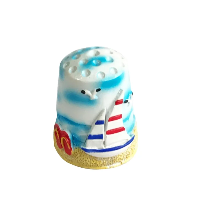 Custom Funny Decorative Resin Thimble Souvenir Thimbles