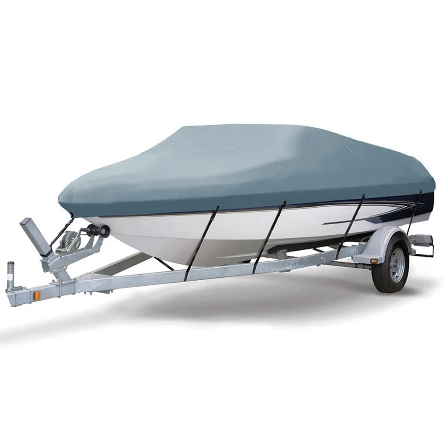 Высококачественная универсальная Водонепроницаемая Крышка для лодки из полиэстера под заказ, ткань Оксфорд 210D