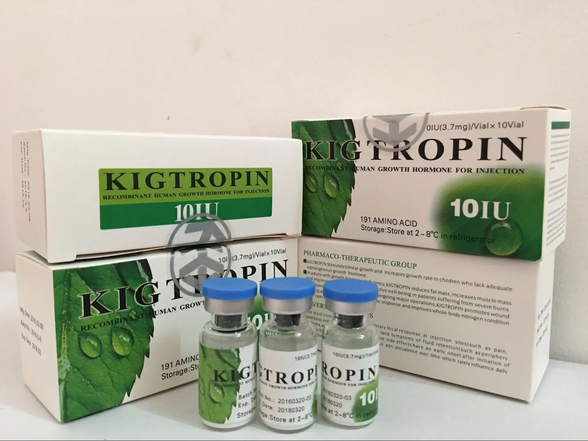 Peptides Bodybuilding Hcg 5000iu Injection Vial Box Packaging Box And Labels