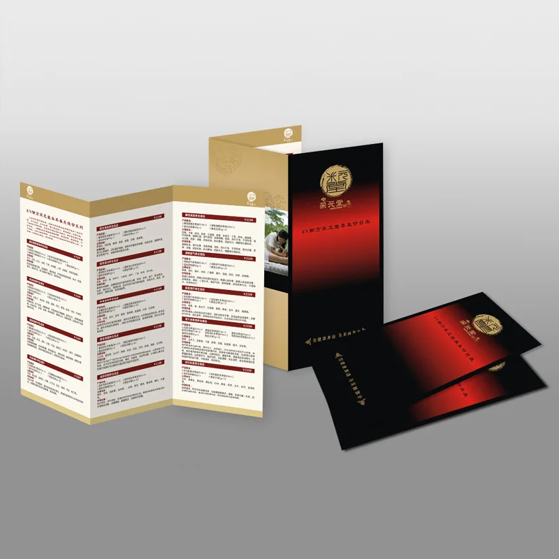 Alibaba Print China Soft Pantone Cover Customized flyer brochures instructions for advertising