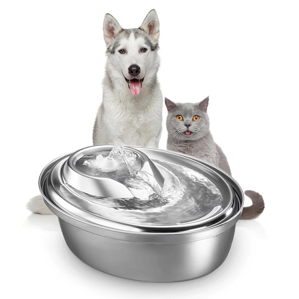 
Best Price Pet Drinking Fountains Cat dog Bowl Automatic Water Fountain 
