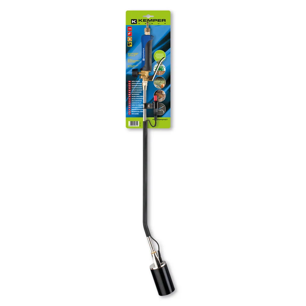 
Газовая горелка для сорняков длиной 60 см с электрическим зажиганием 